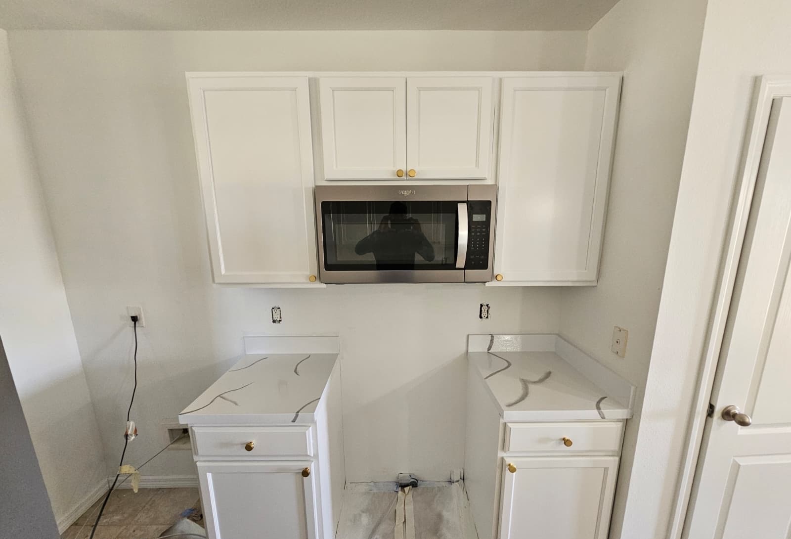 After — Cabinet Refinishing