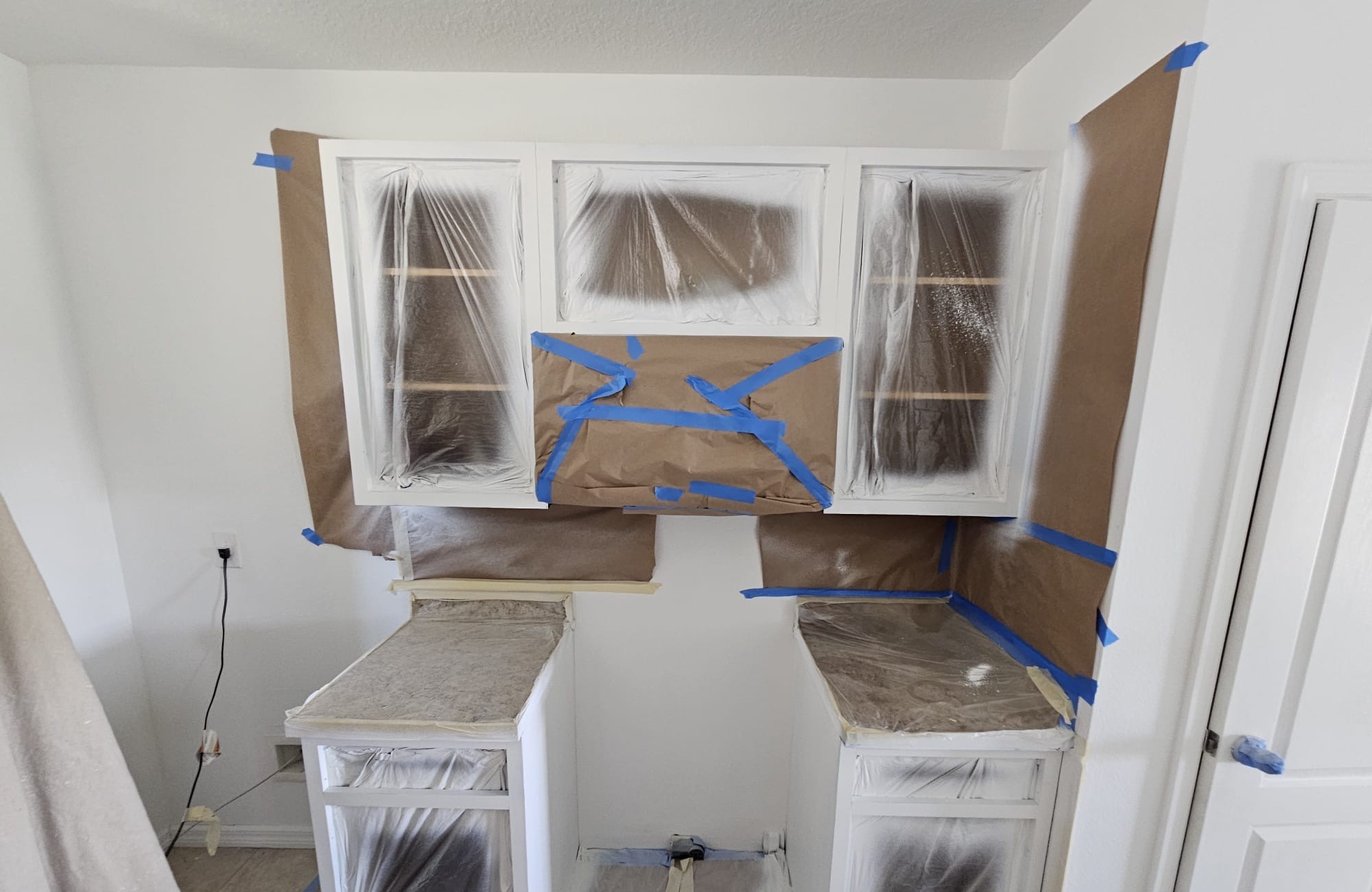 Before — Cabinet Refinishing
